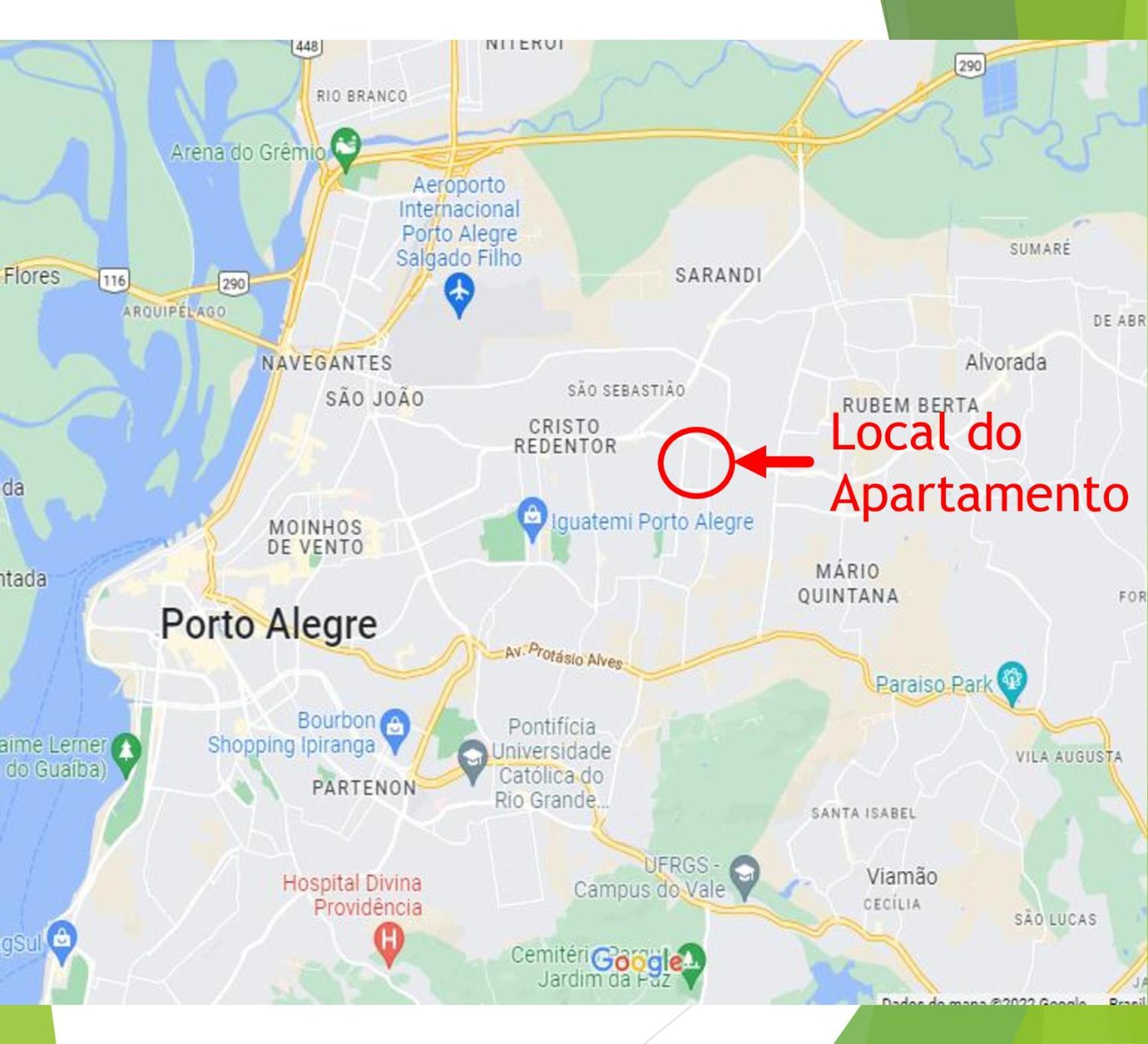Apartamento Completo 2 Quartos Wi-Fi 300 Mbps Porto Alegre Exteriör bild